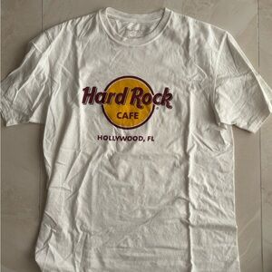 White Hard Rock tee